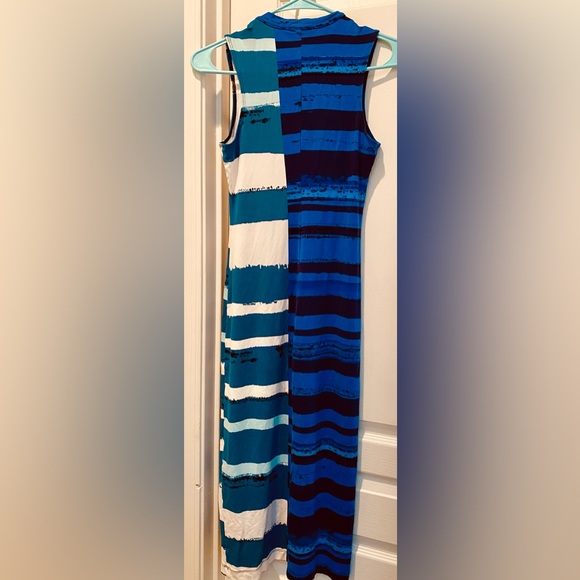 Anthropologie I Corey Lynn Calter Sleeveless Striped Bodycon Midi Dress - Picture 6 of 9